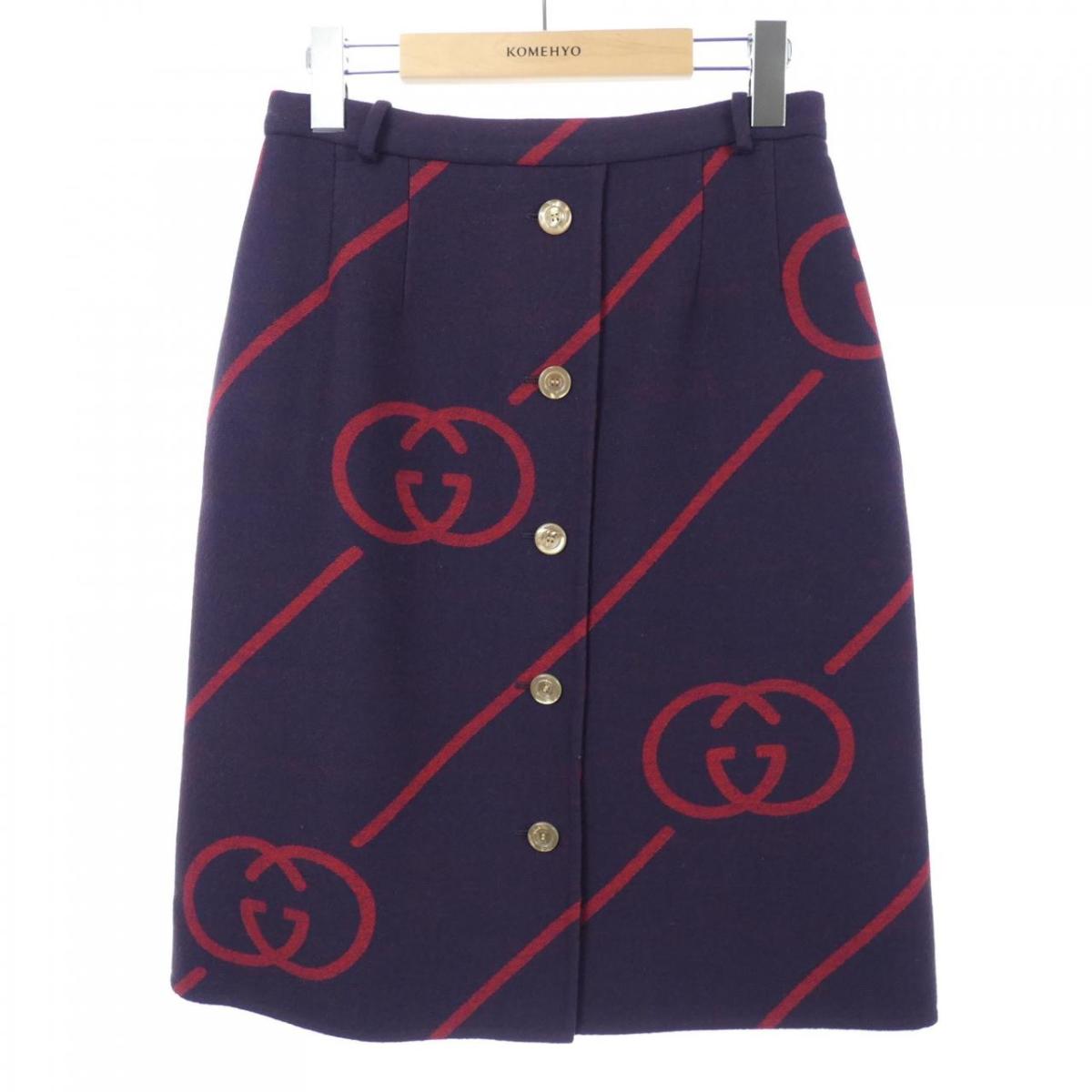 グッチ GUCCI インターロッキングG 577752 ZABXV スカート【中古】