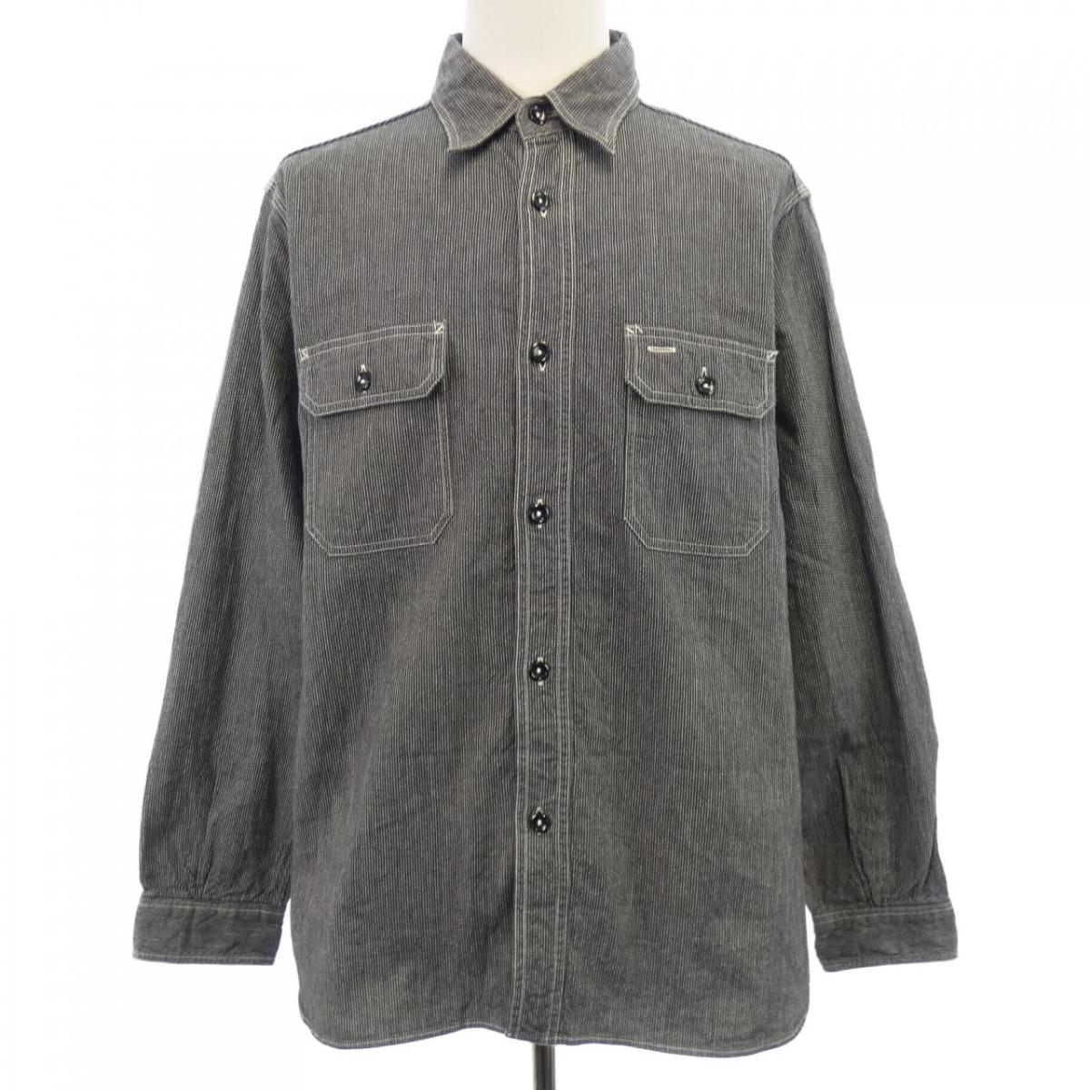 シュガーケーン SUGAR CANE SC25511 プルオーバー【中古】 カジュアルシャツ-メンズファッション