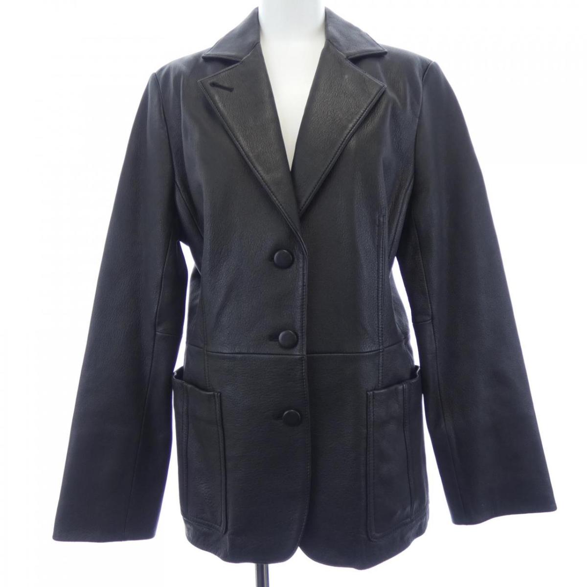 楽天市場】【中古】 Sefr セファ 23SS フェイクレザージャケット L