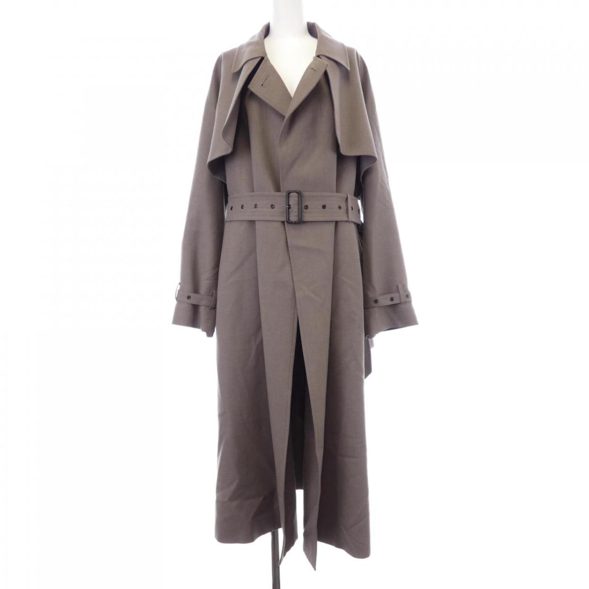 楽天市場】【ハイク】HYKE ウール ライン ロング コート アウター 192