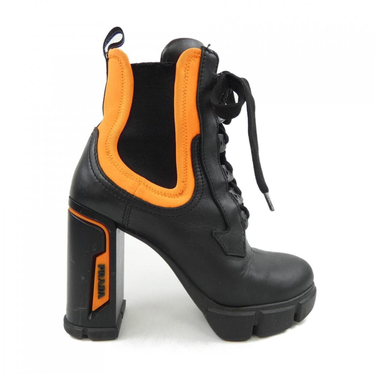 ⭐︎プラダレインブーツ 楽天市場】◇ミウラ◇【大幅値下げ！】プラダ PRADA ラバー ブーティー