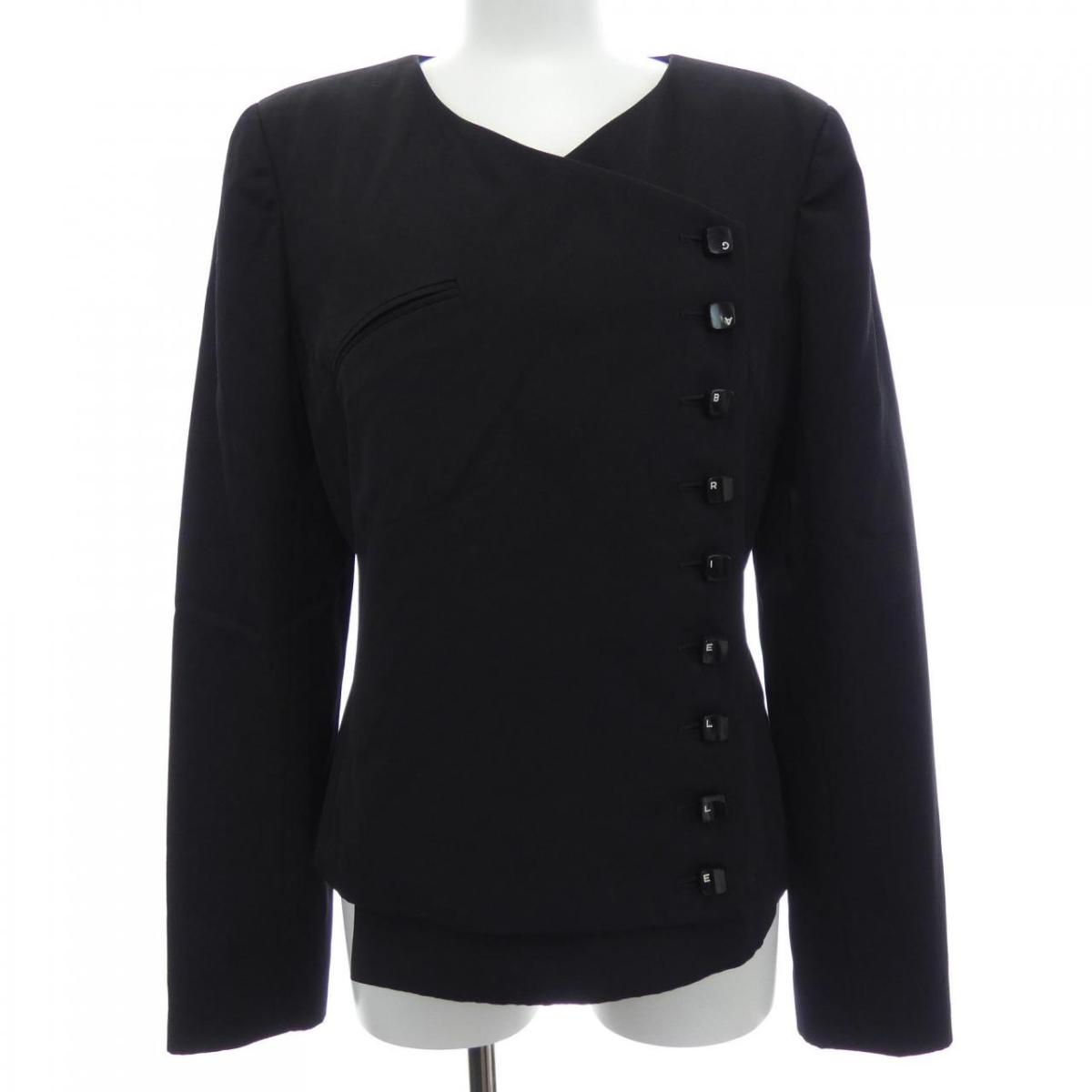 【ヴィンテージ】シャネル CHANEL P15253V08543 00T ノーカラージャケット【中古】