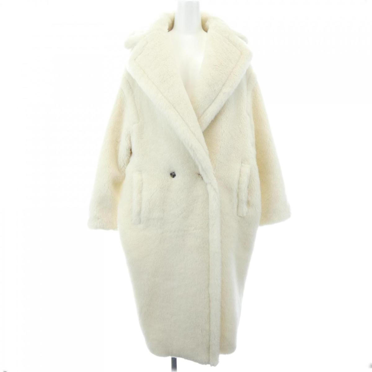 楽天市場】Max Mara テディベアショートコート RIGA ホワイト