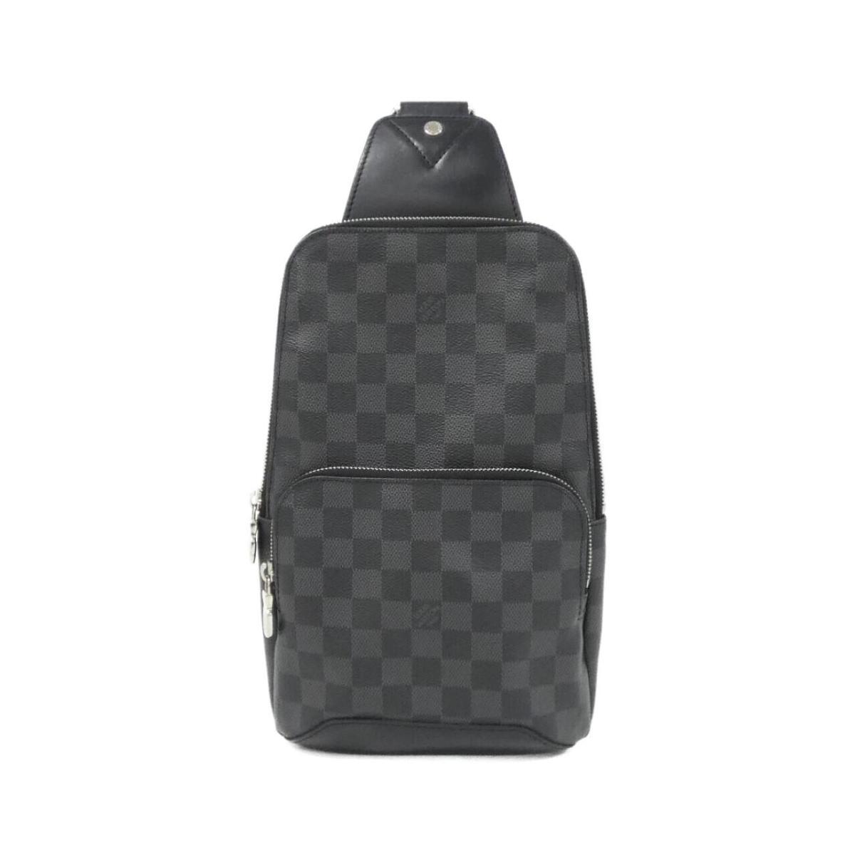 ルイヴィトン ダミエ グラフィット アヴェニュー スリングバッグ N41719 ショルダーバッグ【中古】