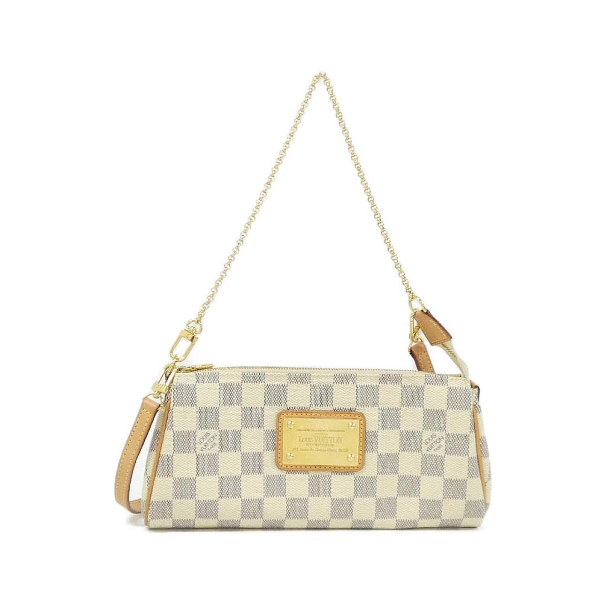 ルイヴィトン ダミエ アズール エヴァ N55214 ショルダーバッグ【中古】