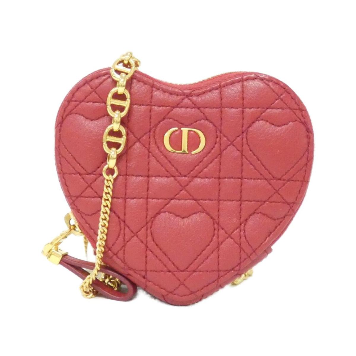 ディオール DIORAMOUR クリスチャンディオール カロ ハート形 合財袋 S5097UNID 合財袋【中古】