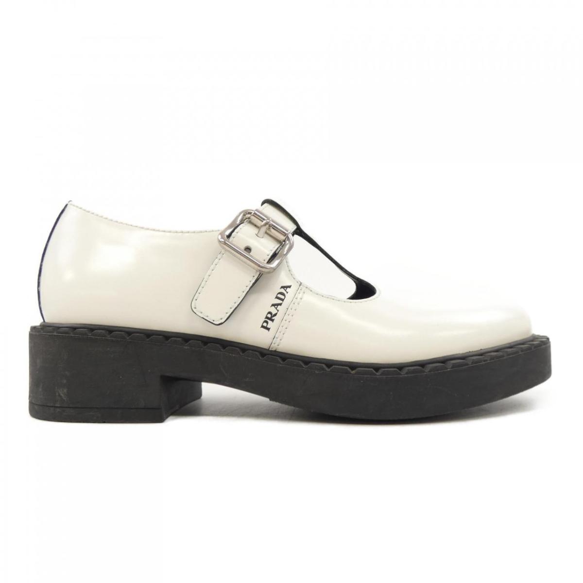 プラダ PRADA MARY JANE T-STRAP 2EE372 シューズ【中古】