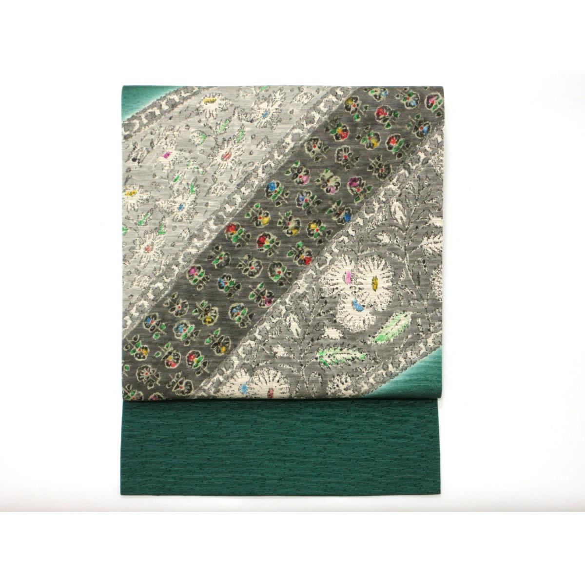名古屋帯　川端美朝　古代印度木版更紗【中古】｜KOMEHYO ONLINESTORE 店