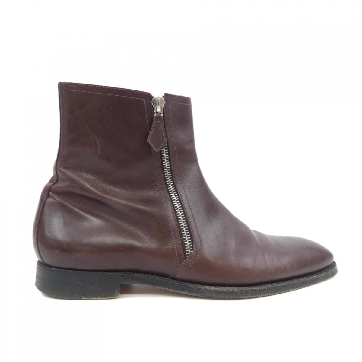 楽天市場】エルメス HERMES 靴 ジョッキーブーツ 黒 革 【送料