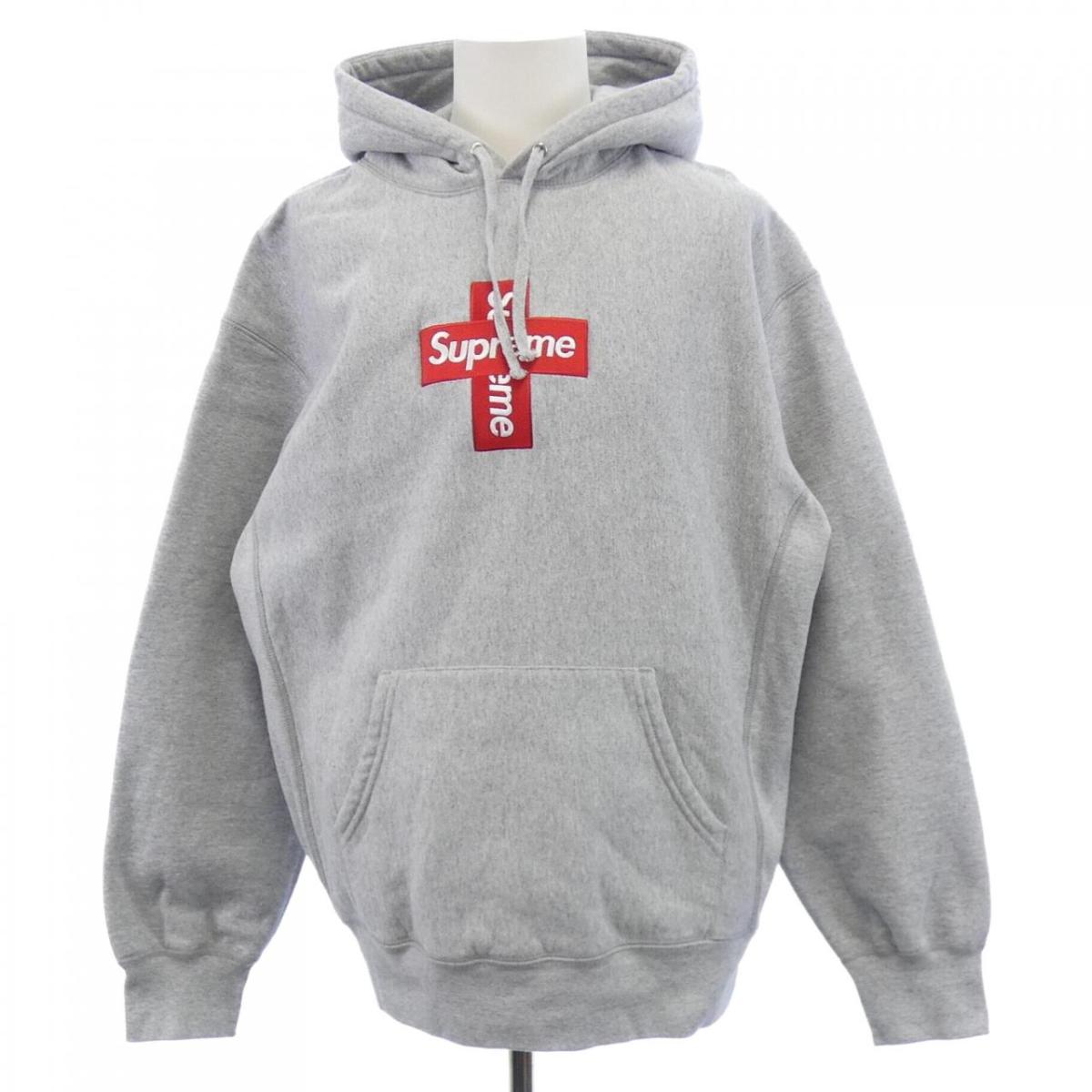 シュプリーム SUPREME CROSS BOX LOGO HOODE パーカー【中古】