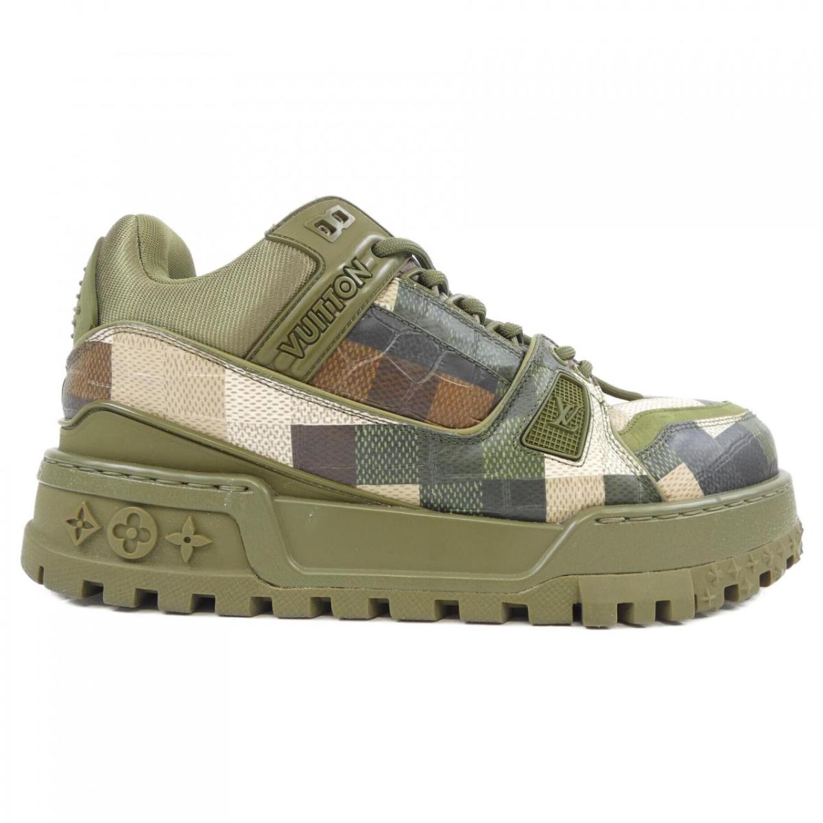 ルイヴィトン LOUIS VUITTON LVトレイナーマキシライン スニーカー【中古】