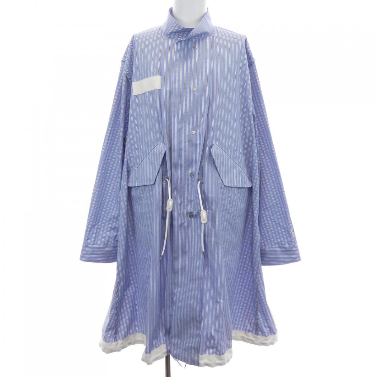 楽天市場】WTAPS 25ss SACAI COTTON BACK SATIN COAT SIZE-1 25-03692M