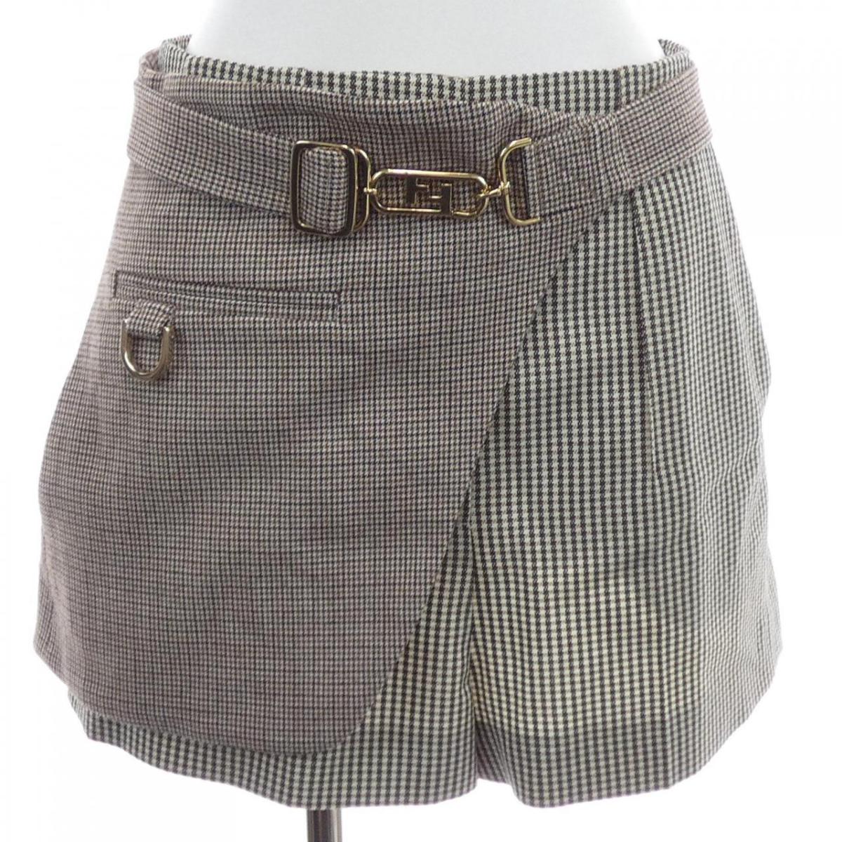 楽天市場】FENDI フェンディ ショートパンツ ズッカ柄 ブラウン F809