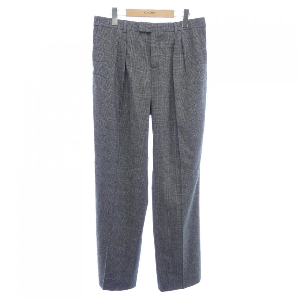 楽天市場】セリーヌ CELINE ウール センタープレス ストライプ パンツ