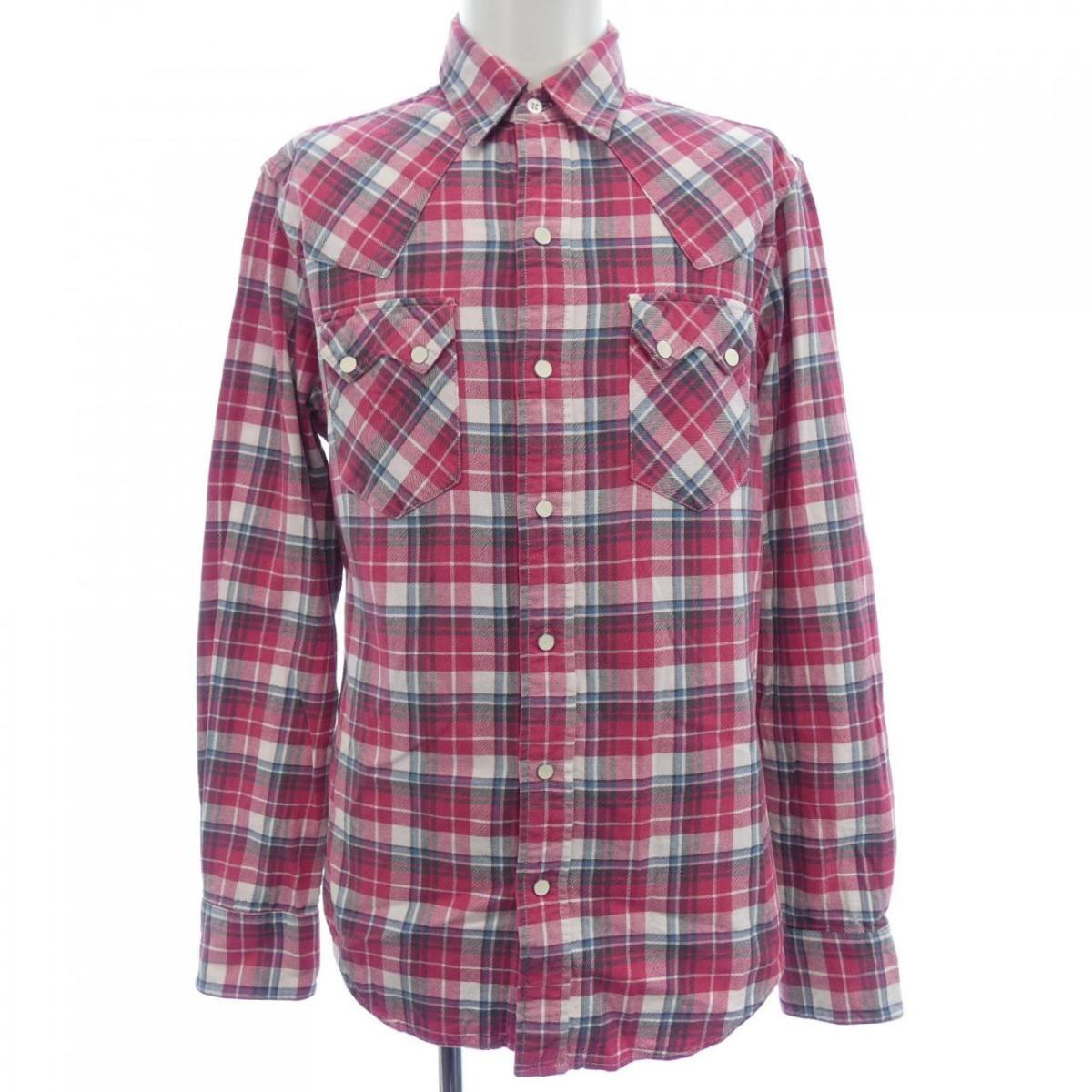 楽天市場】RRL ダブルアールエル BLACK DENIM WORK SHIRT ブラック