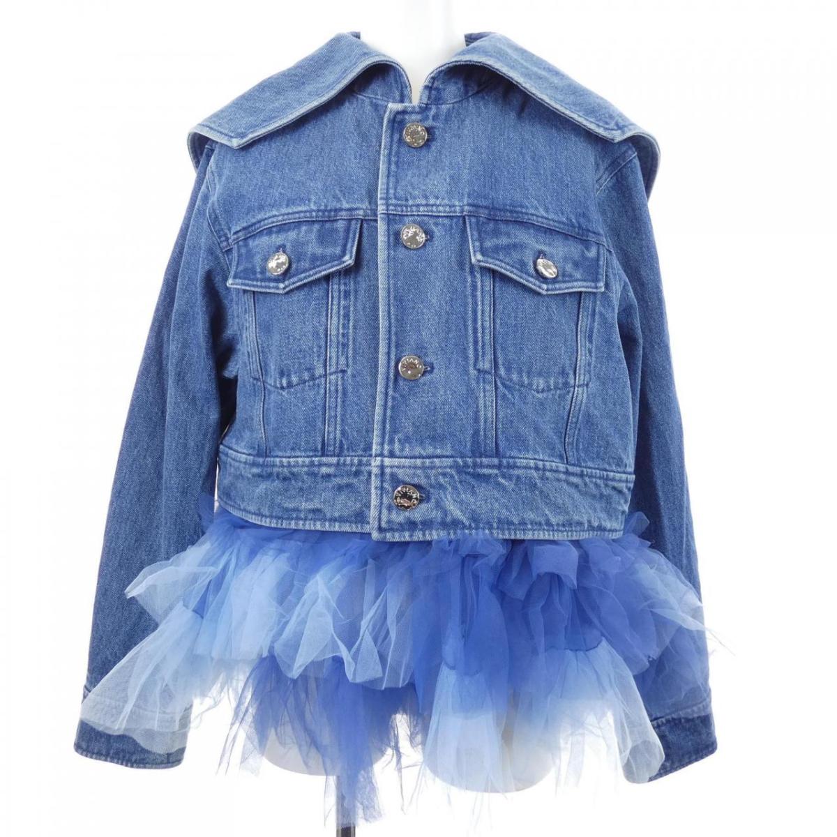 楽天市場】イアパピヨネ ear PAPILLONNER デニムジャケット【中古