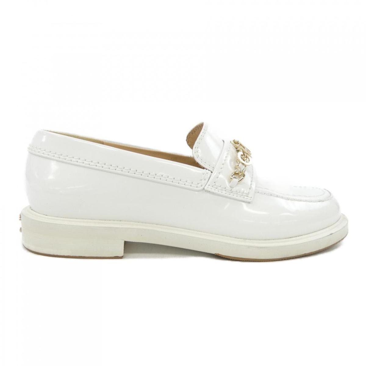 シャネル CHANEL 置き目毛革 LOAFERS G37430X56161 シューズ【中古】
