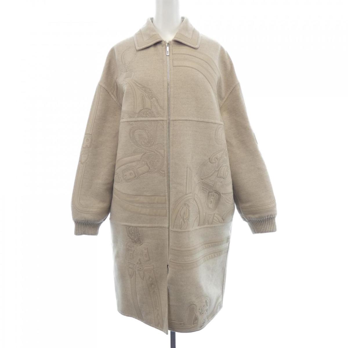 エルメス HERMES 4E0181DB コート【中古】
