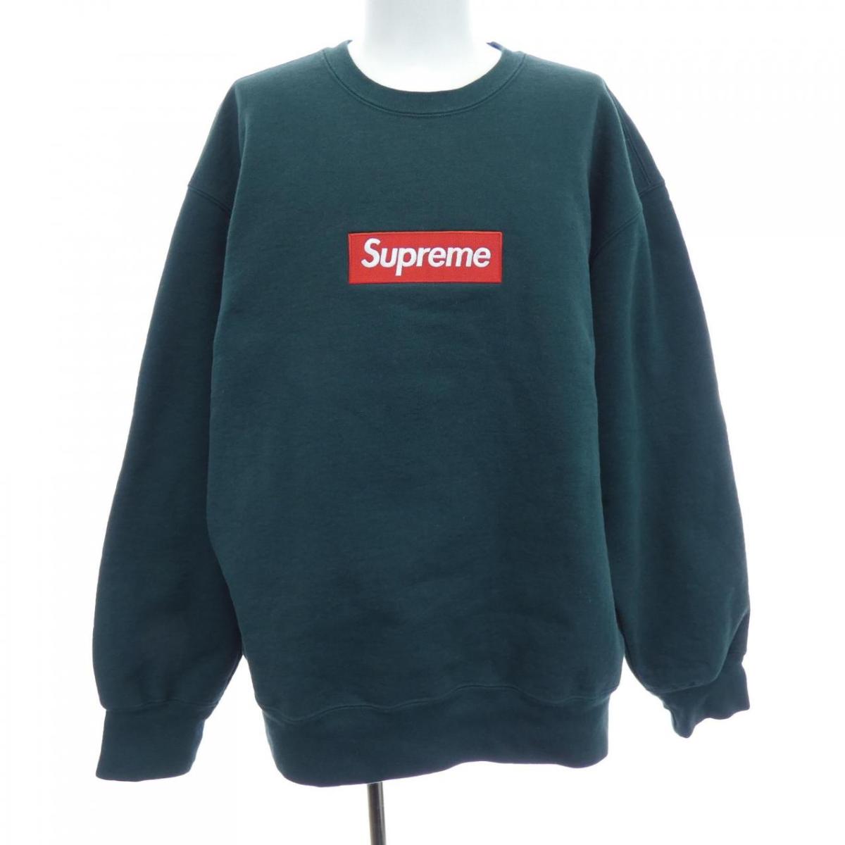 楽天市場】USA製 90s SUPREME Box Logo Crew-Neck Sweatshirt (GREY) M
