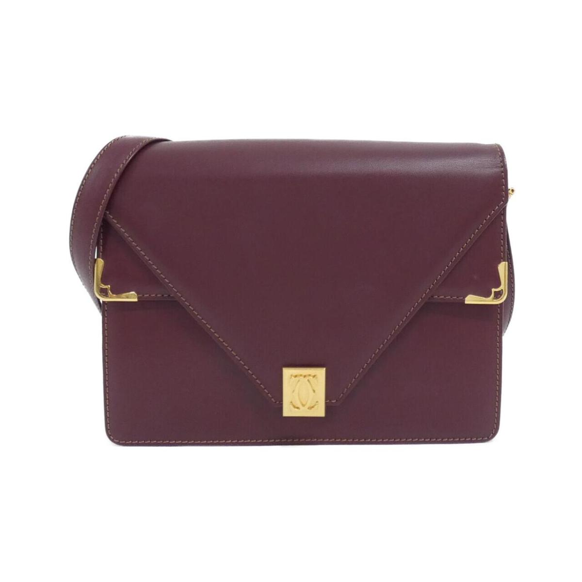 【ヴィンテージ】カルティエ MUST DE CARTIER ショルダーバッグ【中古】
