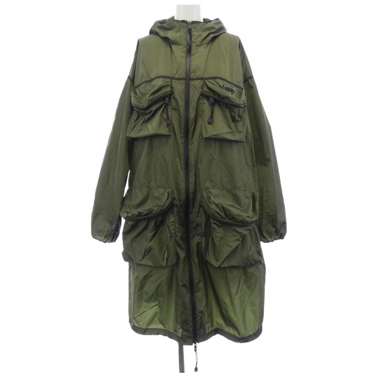 プラダ PRADA トライアングルロゴ 292003 S212 1WQ9 コート【中古】