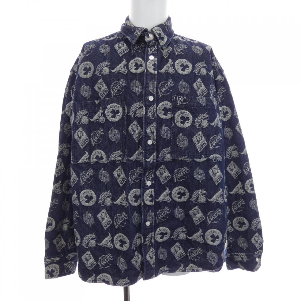 ウィンダンシー WINDANDSEA NBA ジーンズ上衣【中古】