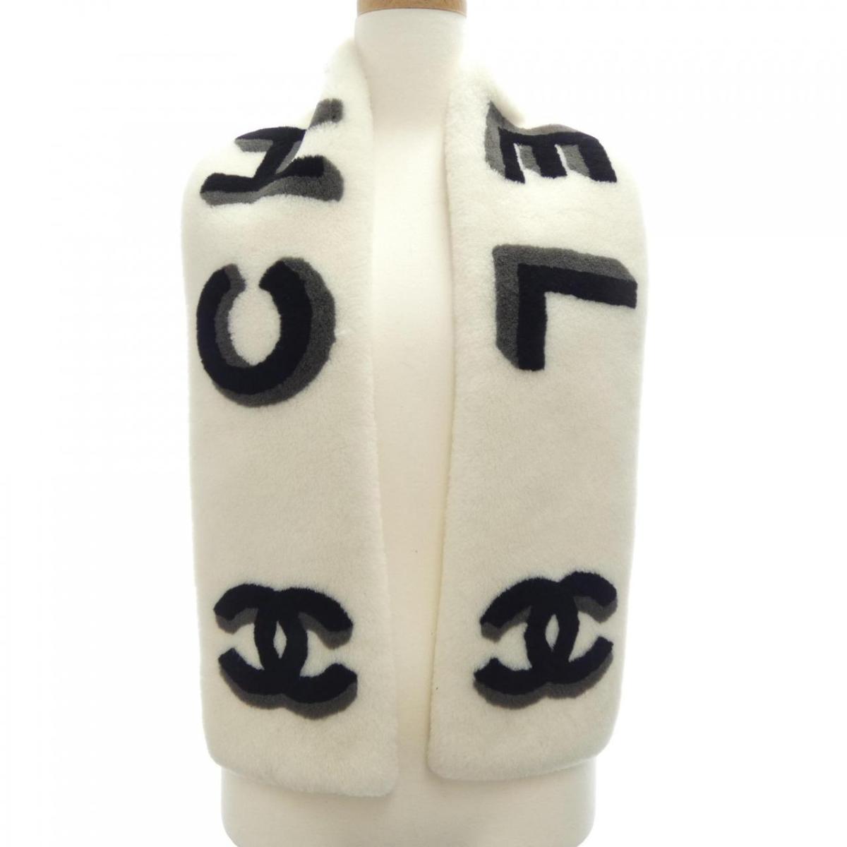 シャネル CHANEL シアリング AA7074 MUFFLER【中古】