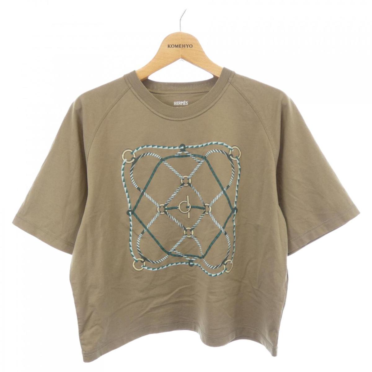 エルメス HERMES FIGURE ARTISTIQUE 3H4609DL Tシャツ【中古】|KOMEHYO ONLINESTORE 店