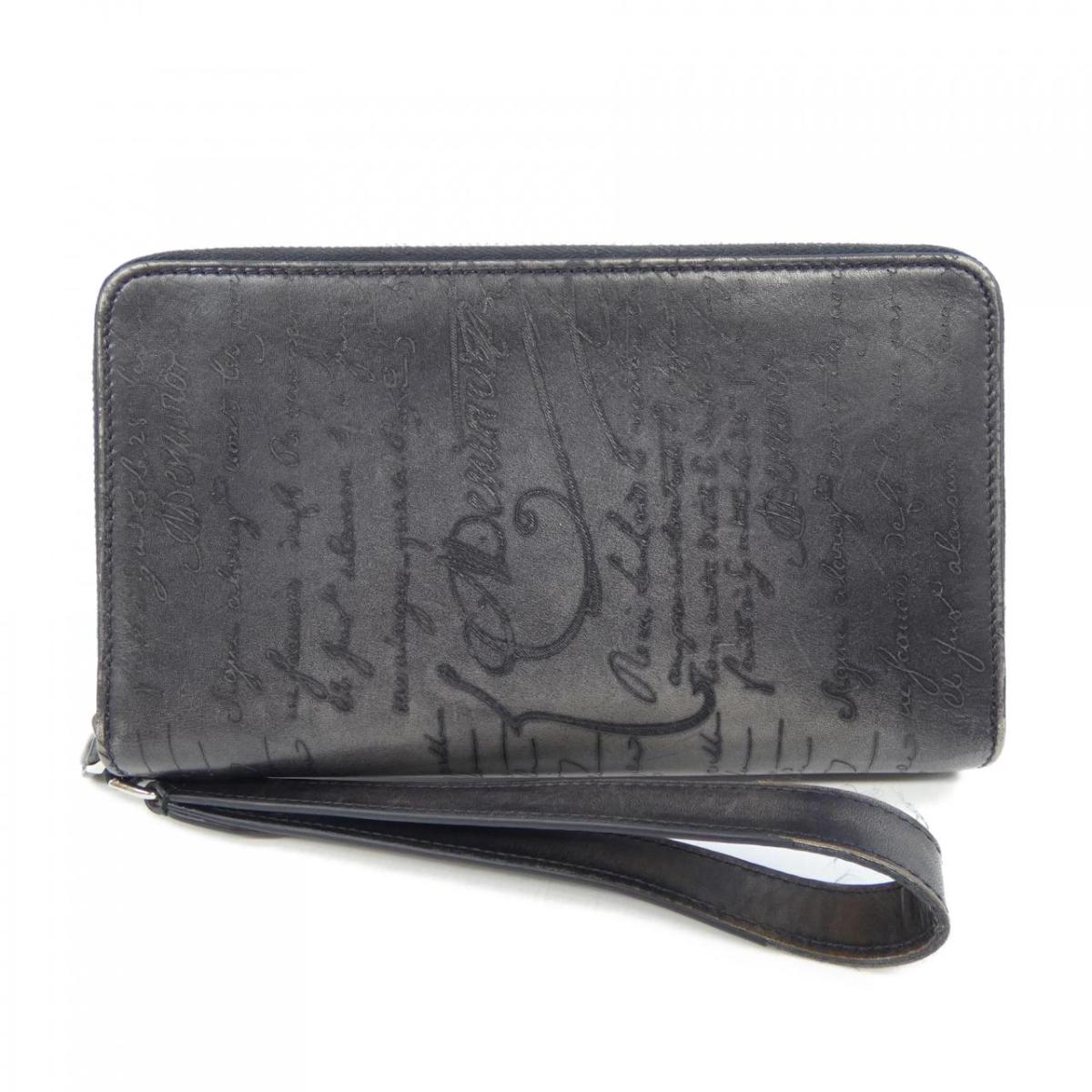 ベルルッティ Berluti タリスクリットレザーロングジップ WALLET【中古】