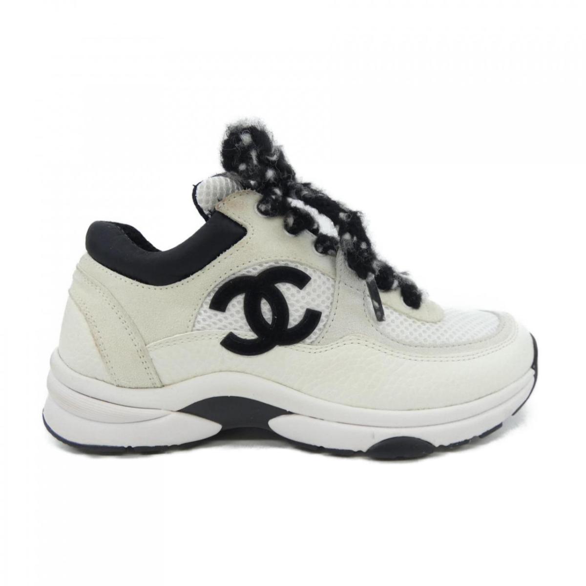シャネル CHANEL G38299Y55720 スニーカー【中古】