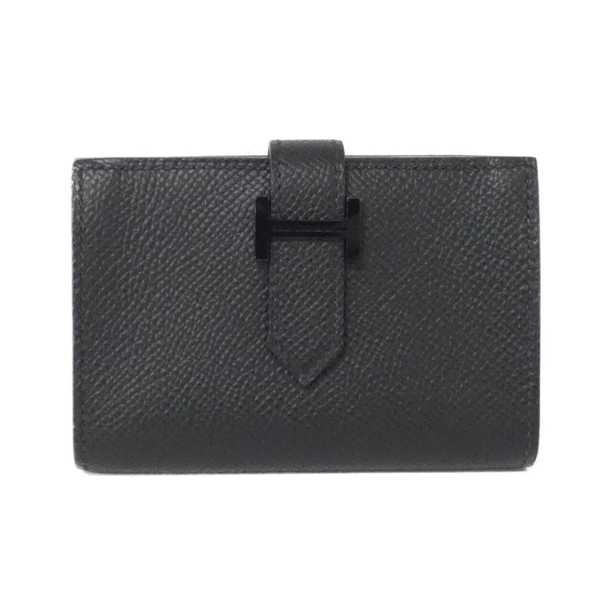 エルメス ベアン モノクローム 082975CY カードケース【中古】｜KOMEHYO ONLINESTORE 店 189,000円