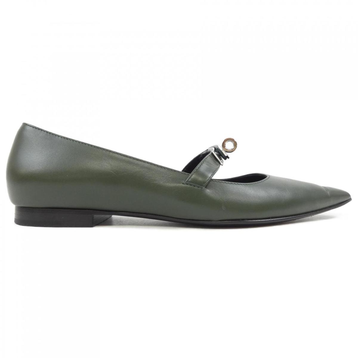 エルメス HERMES ケリー ケリーバックル 251001Z フラットシューズ【中古】