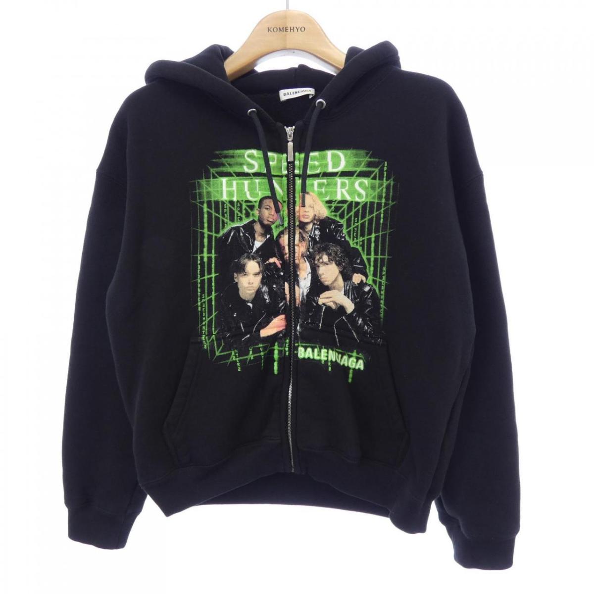 楽天市場】BALENCIAGA 19ss SPEED HUNTERS ZIP UP HOODIE 559100-TDV38