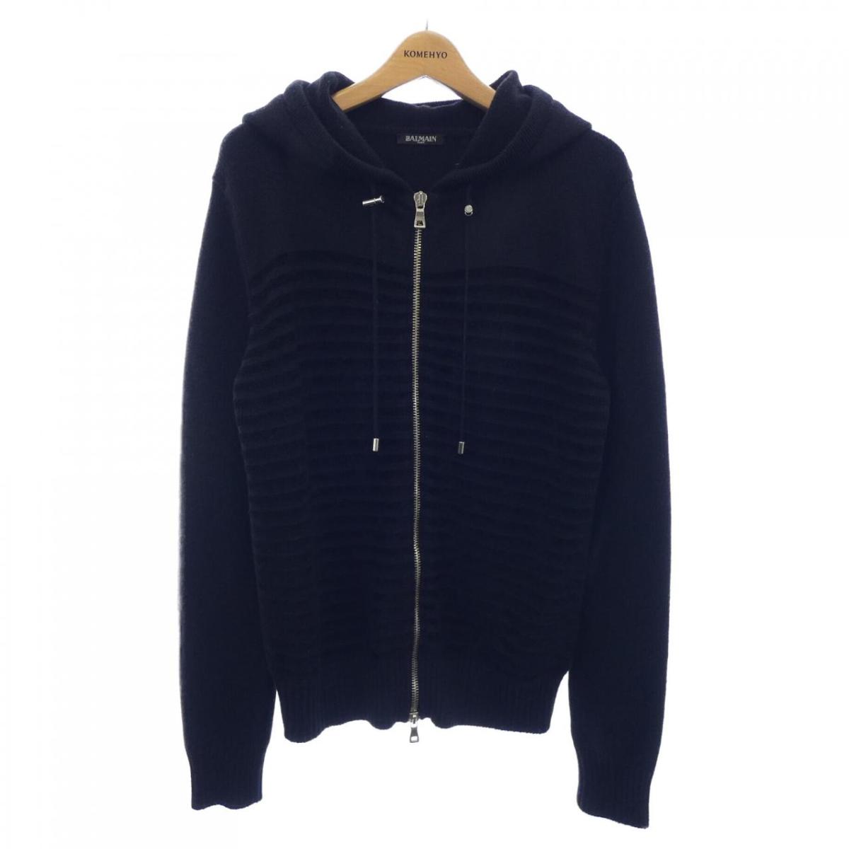 楽天市場】【中古】 BALMAIN （ﾊﾞﾙﾏﾝ） ジップアップ ZIP ﾊﾟｰｶｰ メンズ