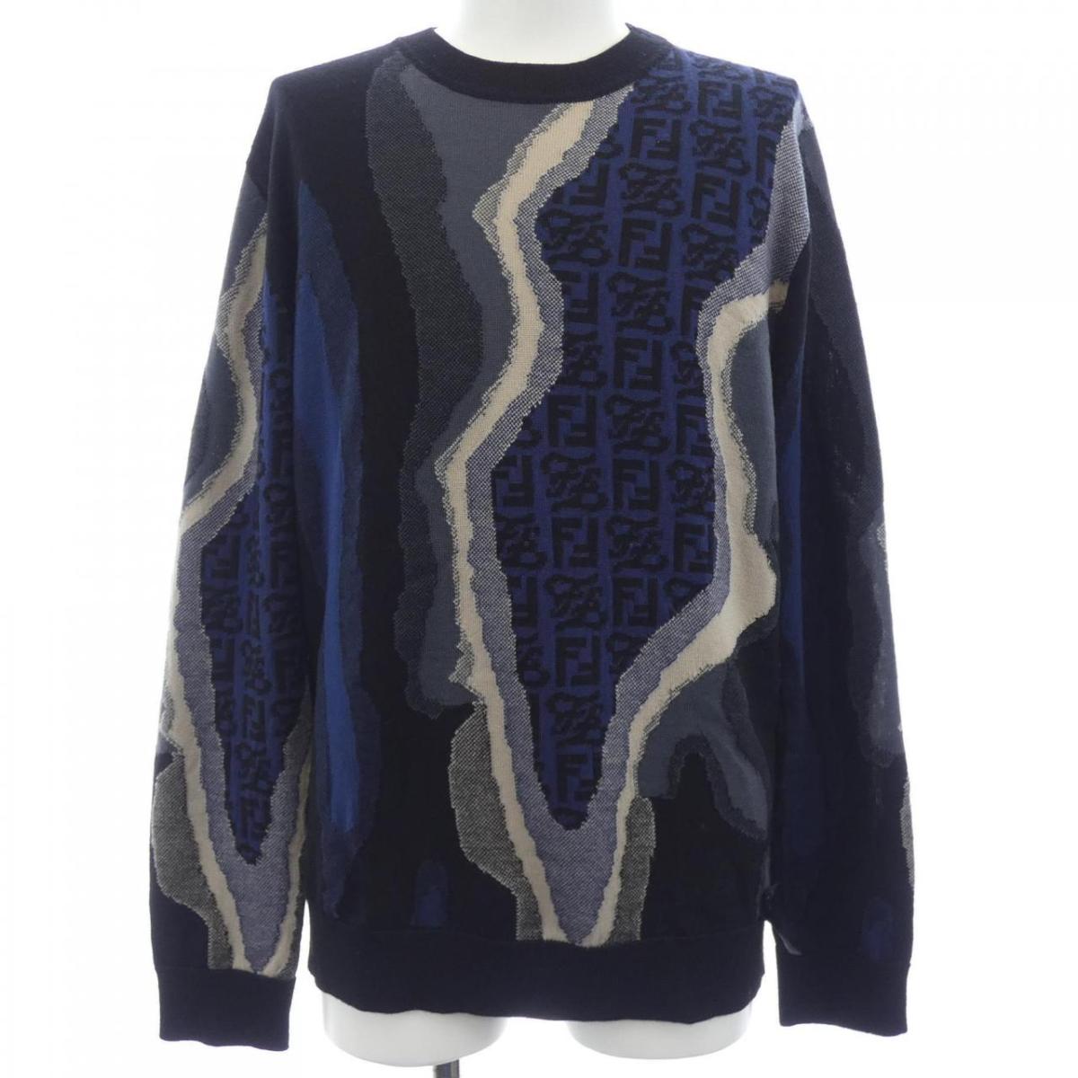 フェンディ FENDI FZX039 AIBR ニット【中古】