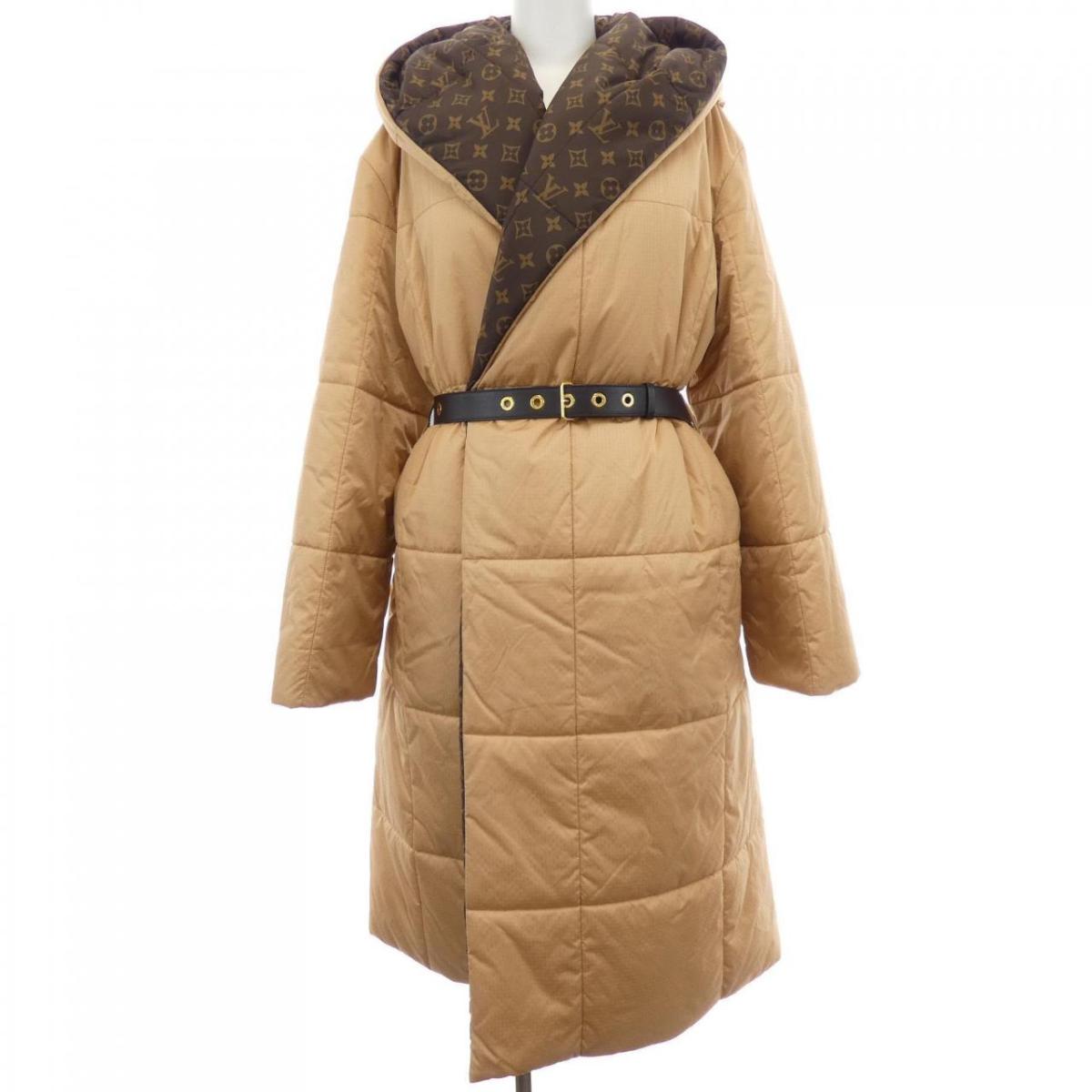 ルイヴィトン LOUIS VUITTON ロングピローパファーラップコート FNOW23E54 厚地の外套【中古】