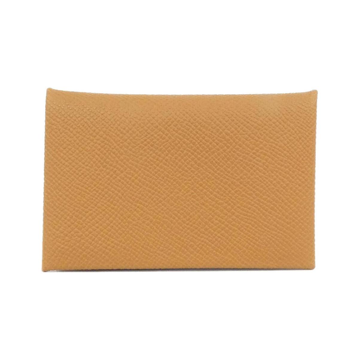 【未当て嵌める品】エルメス カルヴィ 044164CK 歌留多容れもの【中古】