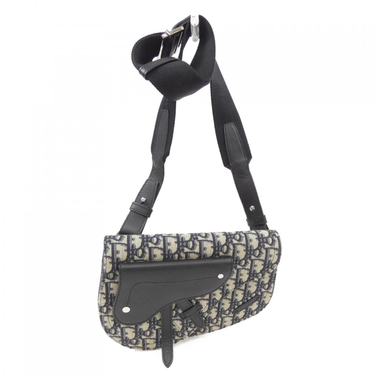クリスチャンディオール DIOR オブ西洋葱 ジャカード 1ADPO325YKY BAG【中古】