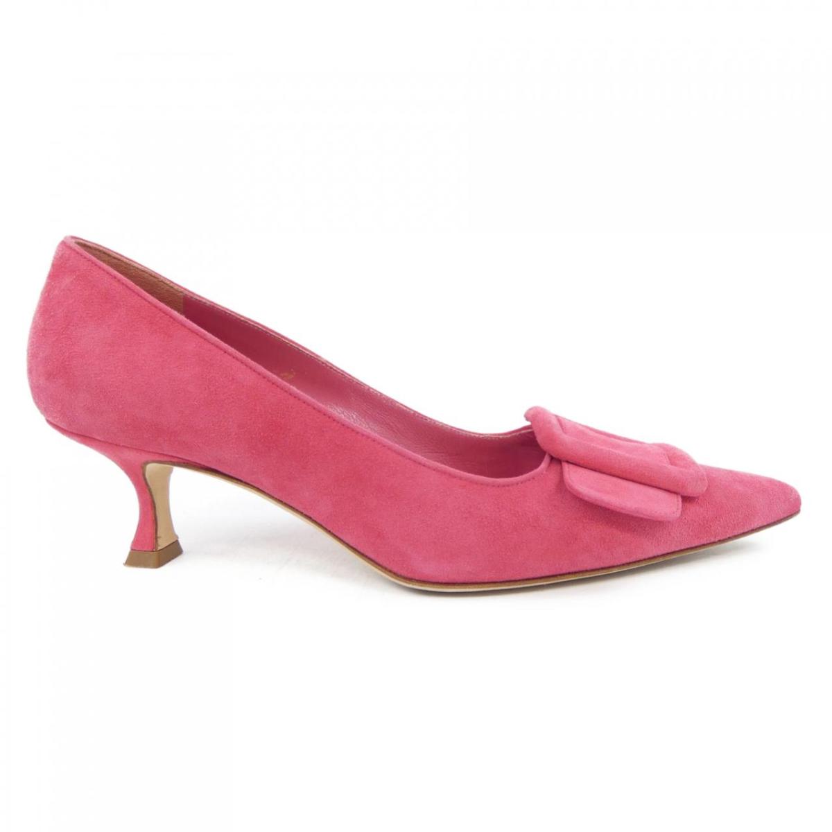 マノロブラニク MANOLO BLAHNIK MAYSALEPUMP 50 メイセールポンプ パンプス【中古】