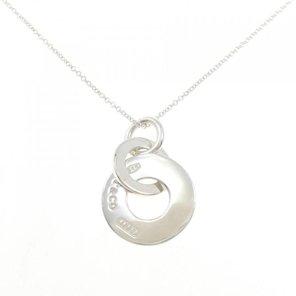 ネックレス◇Tiffany&Co. 1837 ラウンドロック1Pダイヤモンド 925 長さ 