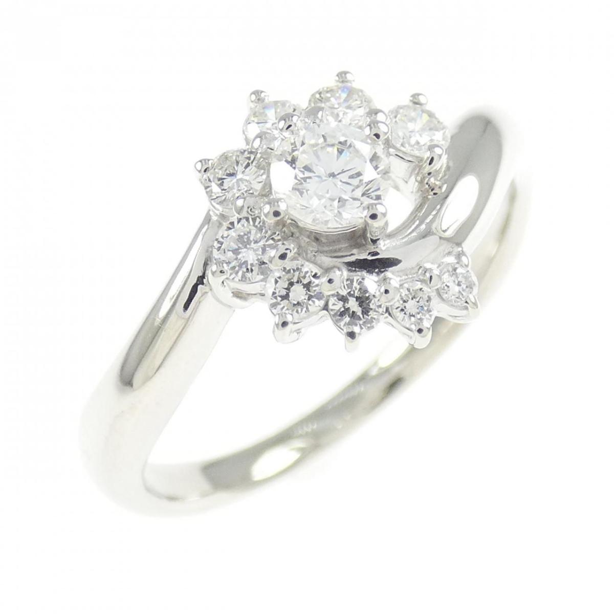 PT900 ダイヤモンド リング 0.53CT【中古】