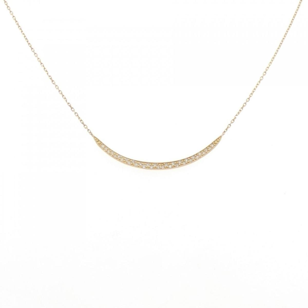 アガット ダイヤモンド ネックレス 0.06CT【中古】