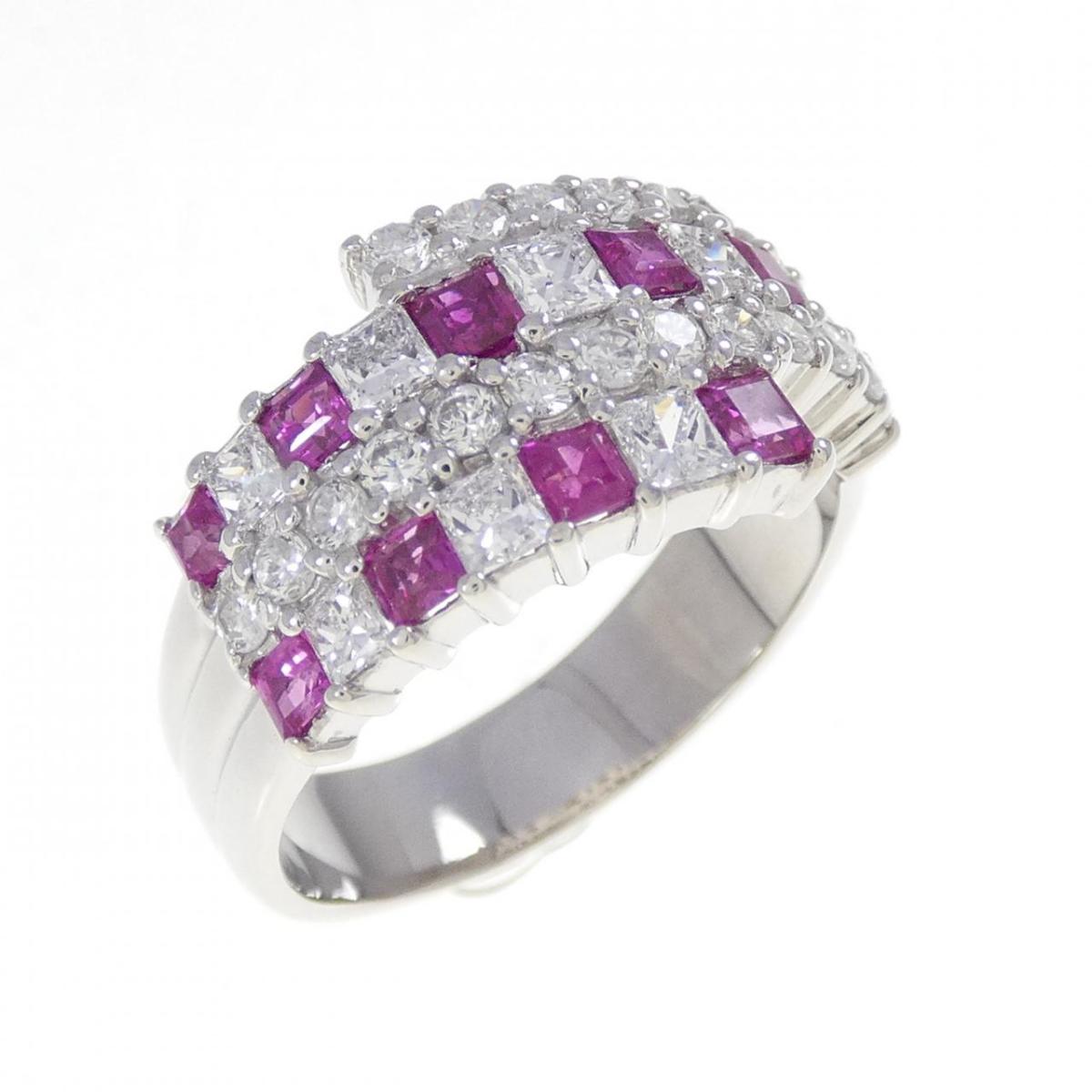 PT900 ルビー リング 0.80CT【中古】|KOMEHYO ONLINESTORE 店