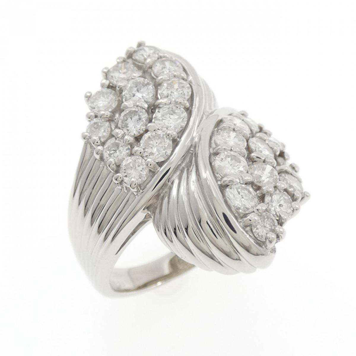 PT900 ダイヤモンド リング 1.60CT【中古】