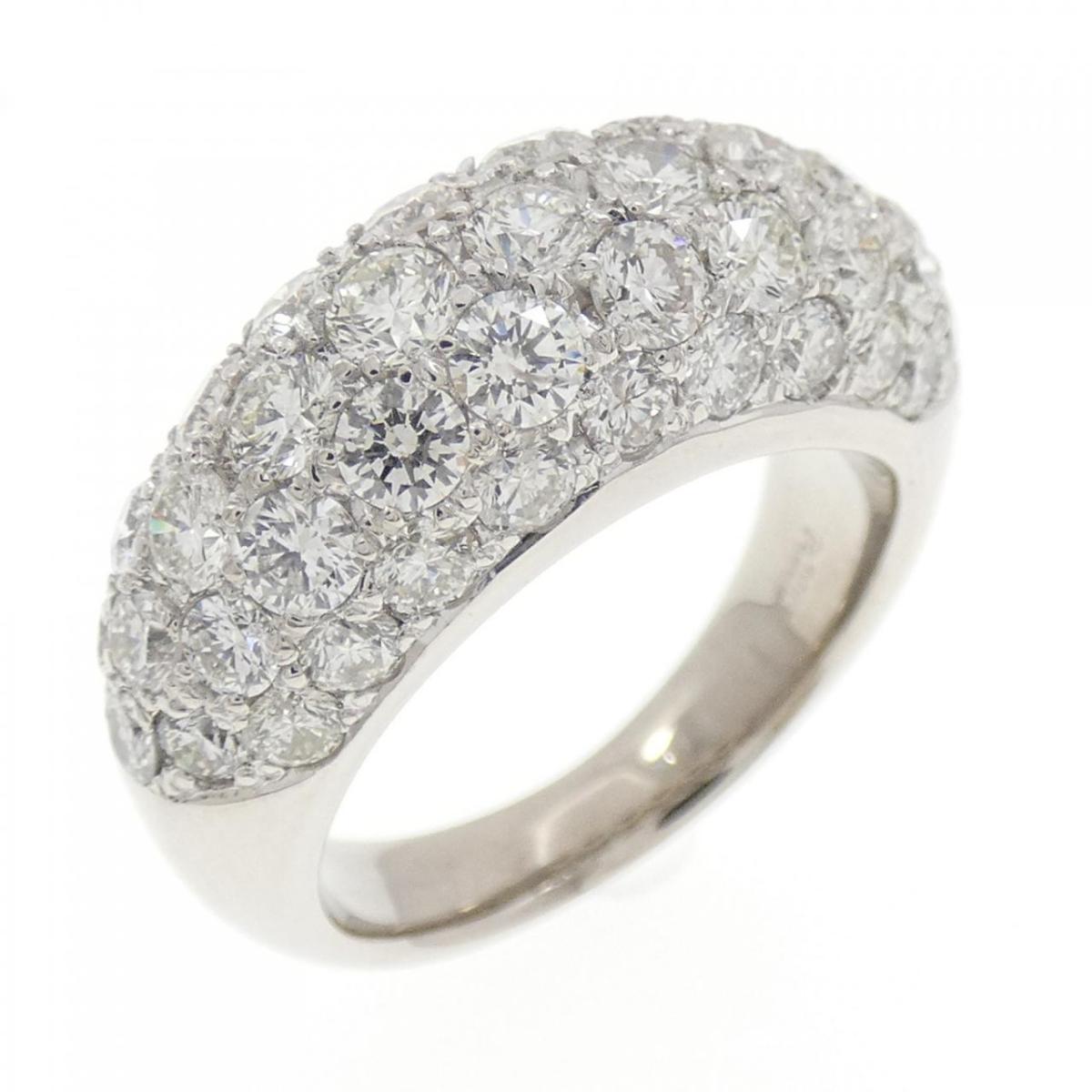 PT900 パヴェ ダイヤモンド リング 3.17CT【中古】|KOMEHYO ONLINESTORE 店