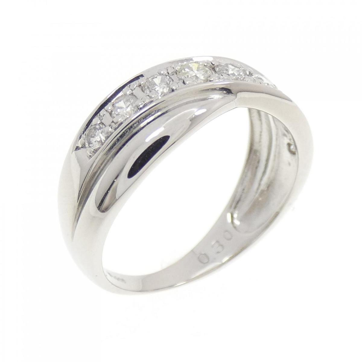PT900 ダイヤモンド リング 0.30CT【中古】