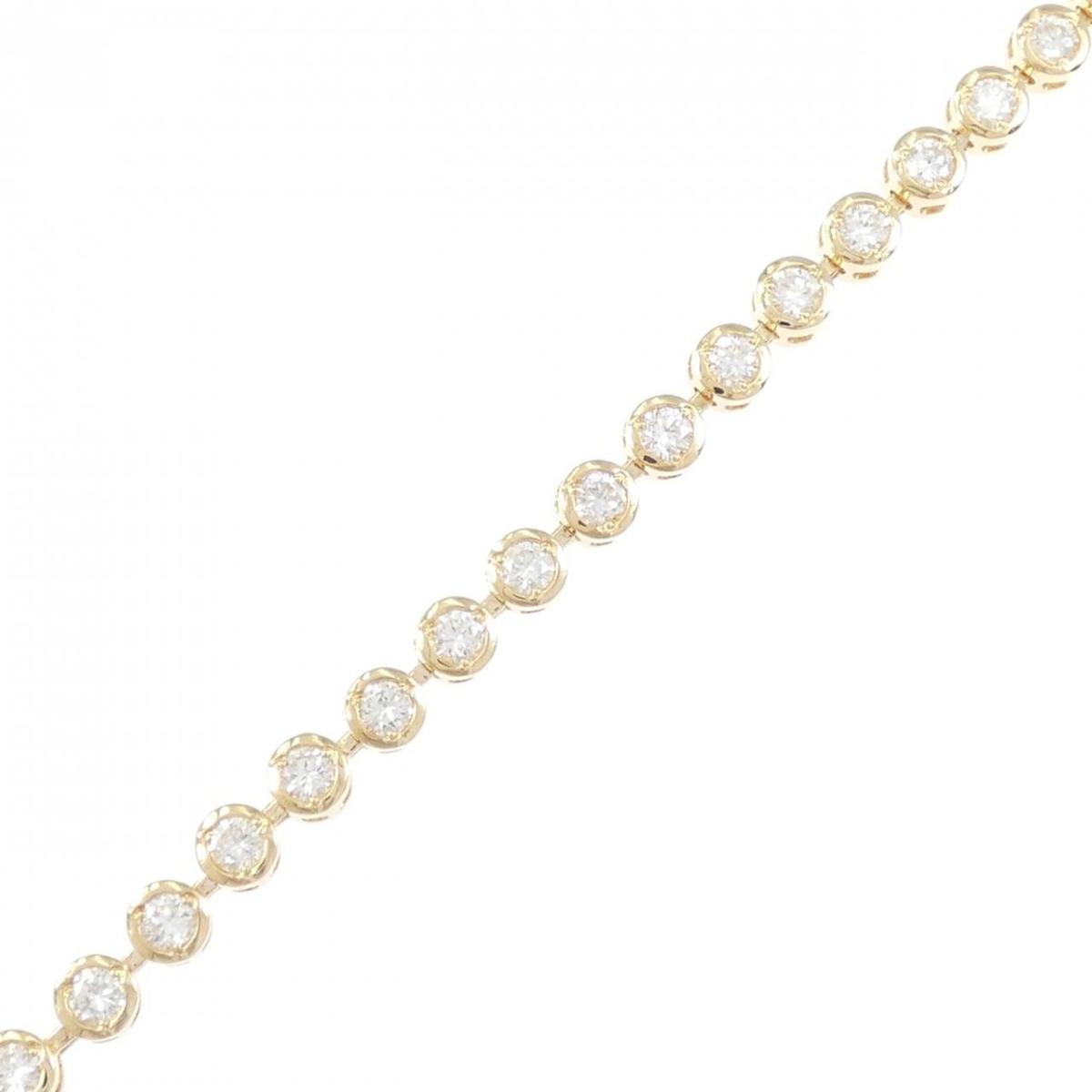 K18YG ダイヤモンド ブレスレット 2.03CT【中古】 247,770円