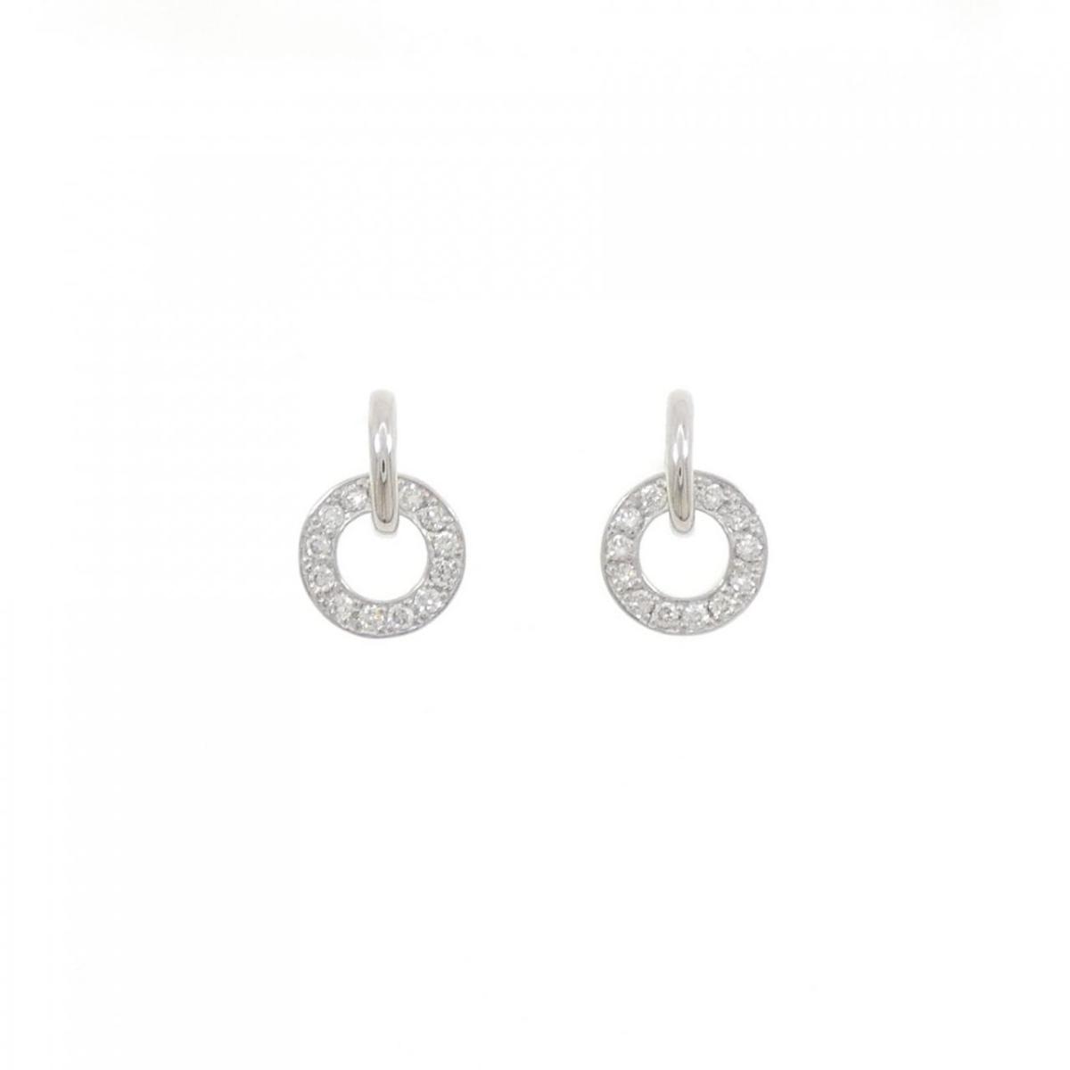 K14WG ダイヤモンド ピアス【中古】｜KOMEHYO ONLINESTORE 店