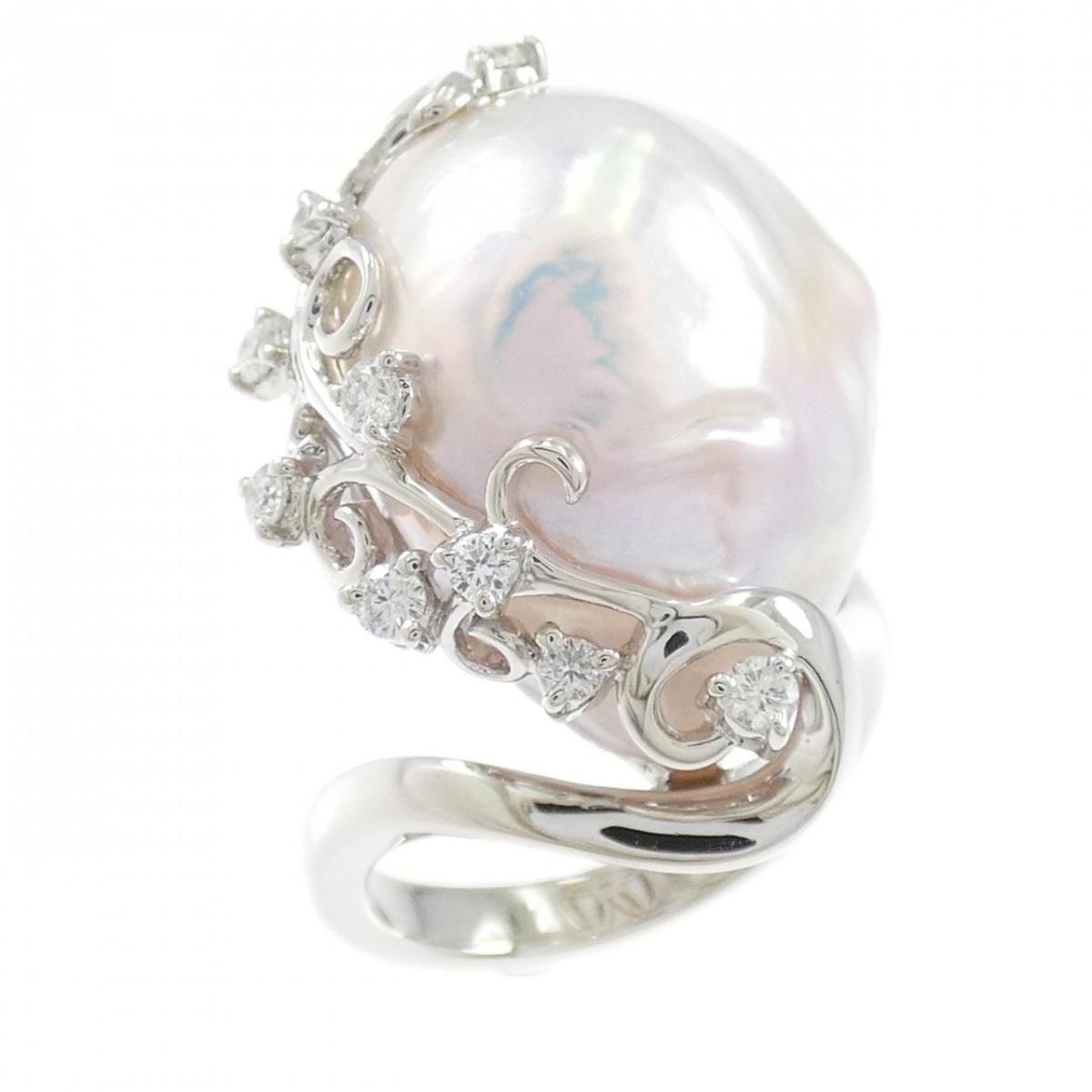PT900 淡水パール リング【中古】|KOMEHYO ONLINESTORE 店
