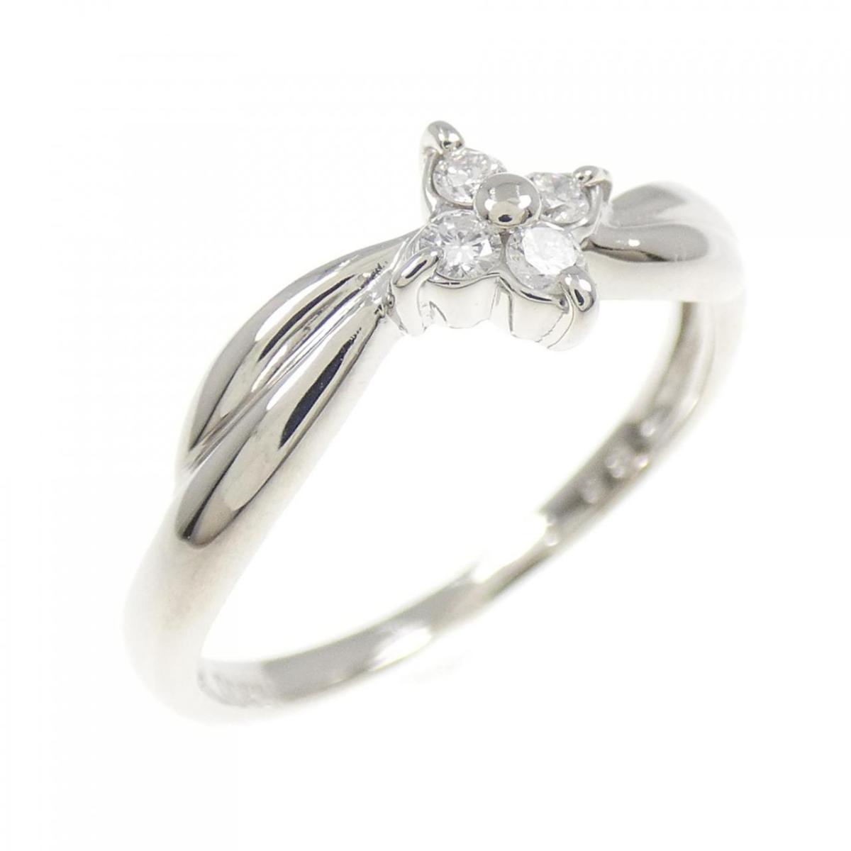 PT900 ダイヤモンド リング 0.08CT【中古】